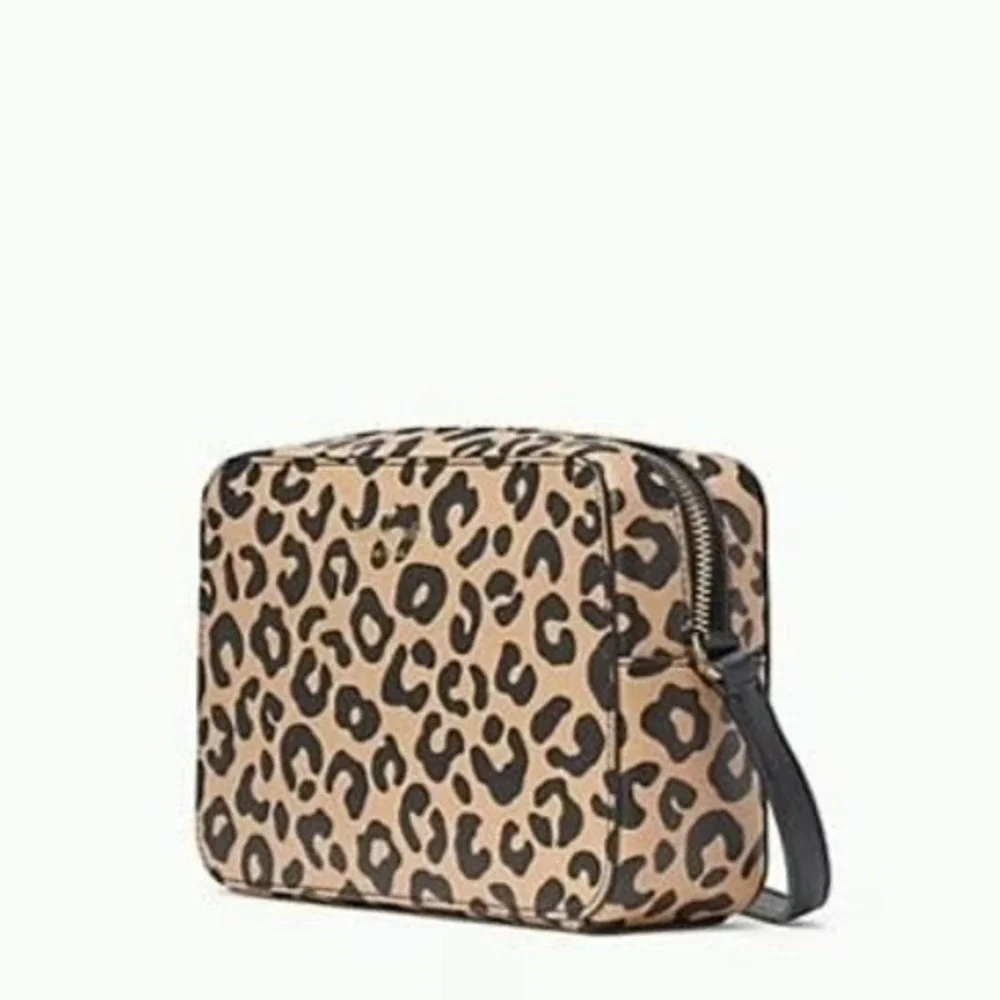 Kate Spade Harper Crossbody Bag‎ Leopard NWT